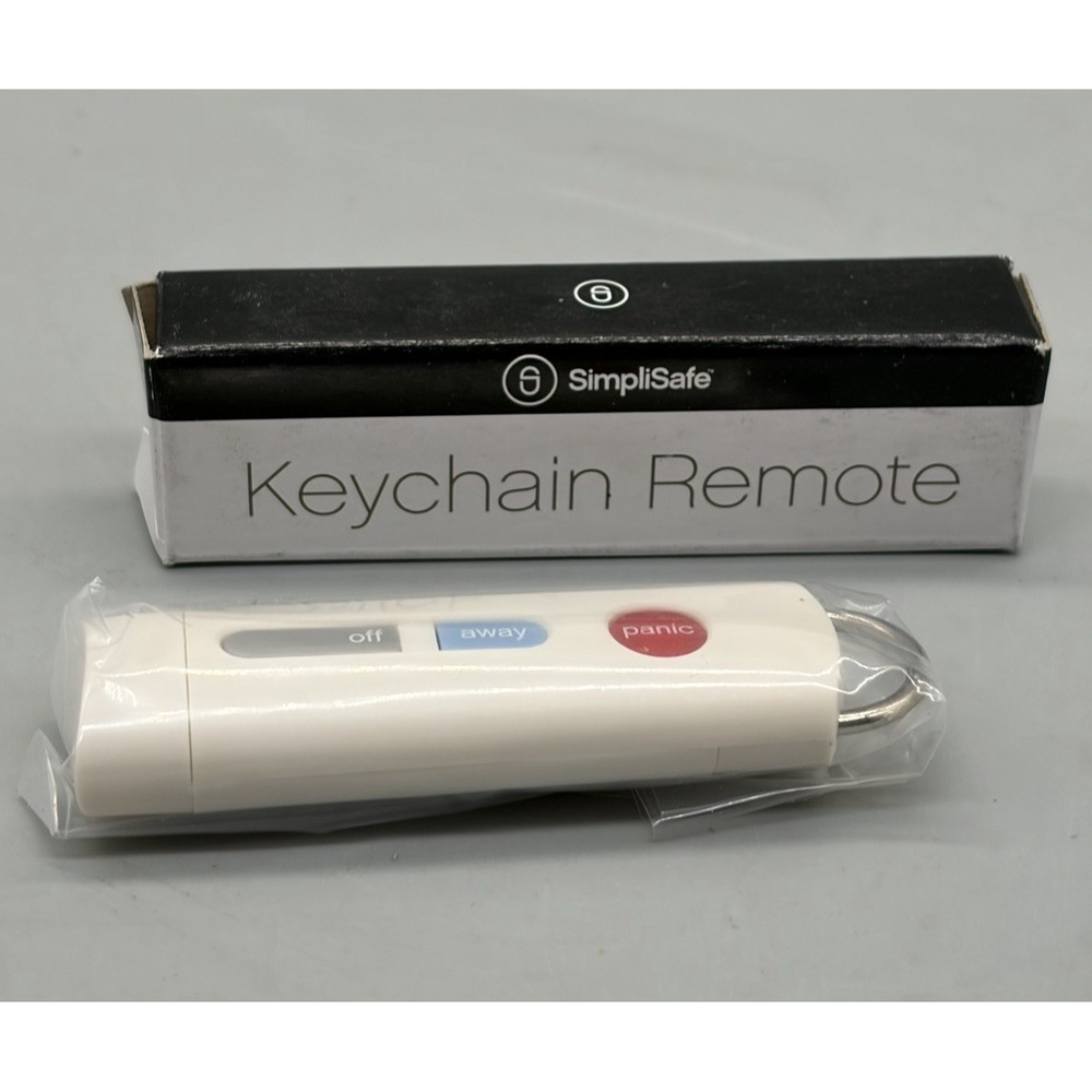 SimpliSafe Security System Keychain Remote Fob (1st Gen) Non-USB